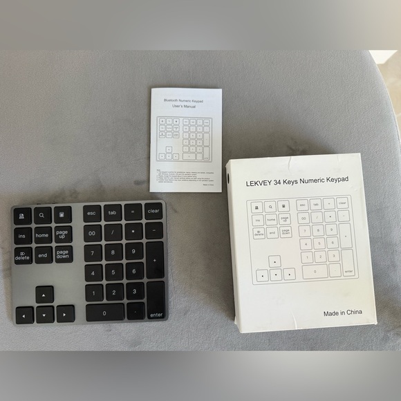 Lekvey 34-Keys Numeric Keypad - Picture 5 of 8